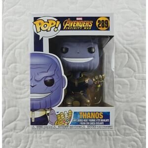 Funko Pop Thanos #289 Avengers Infinity War Bobble Head w/ Box